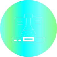 Chemie kreatives Icon-Design vektor