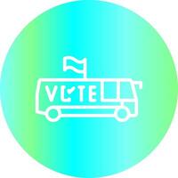 Bus kreatives Icon-Design vektor