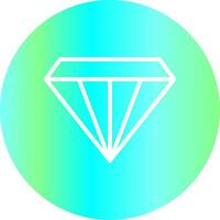 Diamant kreatives Icon-Design vektor