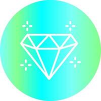 Diamant kreatives Icon-Design vektor