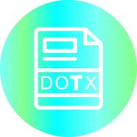 dotx kreativ Symbol Design vektor