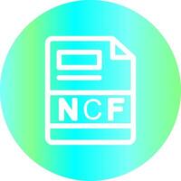 ncf kreativ Symbol Design vektor