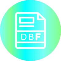 dbf kreativ Symbol Design vektor