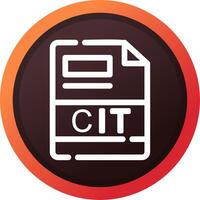 cit kreativ Symbol Design vektor