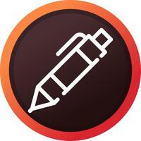 Stift kreatives Icon-Design vektor