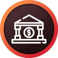 Bank kreatives Icon-Design vektor