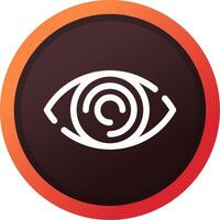 Auge kreatives Icon-Design vektor