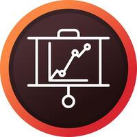 Tafel Graph kreativ Symbol Design vektor