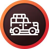 SUV kreatives Icon-Design vektor