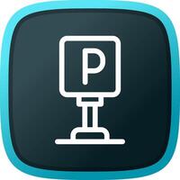 Parken kreatives Icon-Design vektor