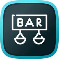 Bar kreatives Icon-Design vektor