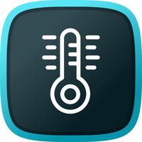 Thermometer kreatives Icon-Design vektor