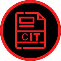 cit kreativ Symbol Design vektor