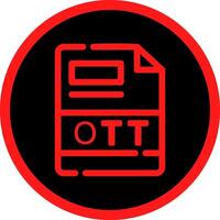 ott kreativ Symbol Design vektor