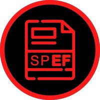 spef kreativ Symbol Design vektor