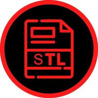 stl kreativ Symbol Design vektor