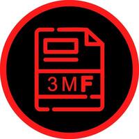 3mf kreativ Symbol Design vektor