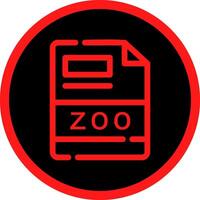 Zoo kreativ Symbol Design vektor