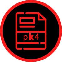 pk4 kreativ Symbol Design vektor