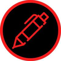 Stift kreatives Icon-Design vektor