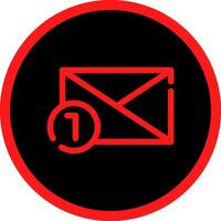 E-Mail kreatives Icon-Design vektor