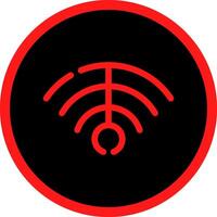 Wifi kreatives Icon-Design vektor