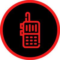 Walkie-Talkies kreatives Icon-Design vektor