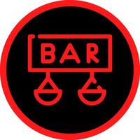 Bar kreatives Icon-Design vektor