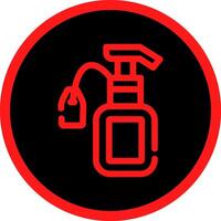 Shampoo kreatives Icon-Design vektor