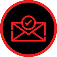 E-Mail kreatives Icon-Design vektor