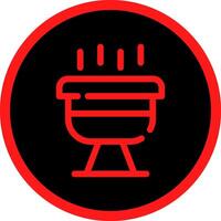 BBQ kreatives Icon-Design vektor