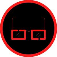 Brille kreatives Icon-Design vektor