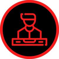 dj kreatives Icon-Design vektor