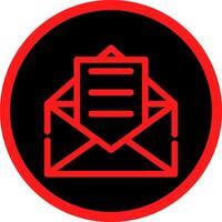 E-Mail kreatives Icon-Design vektor