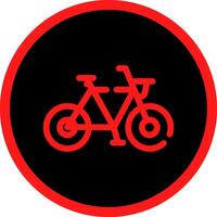 Fahrrad kreatives Icon-Design vektor