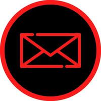 E-Mail kreatives Icon-Design vektor