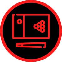 Snooker kreatives Icon-Design vektor