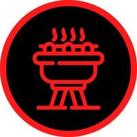 Grill kreatives Icon-Design vektor