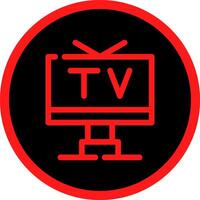 TV-kreatives Icon-Design vektor