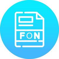 fon kreativ ikon design vektor