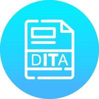 dita kreativ Symbol Design vektor