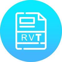 rvt kreativ ikon design vektor