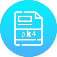 pk4 kreativ Symbol Design vektor