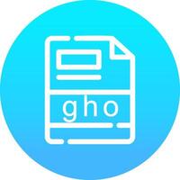 gho kreativ Symbol Design vektor