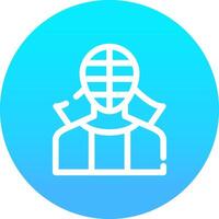 Kendo kreatives Icon-Design vektor