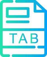 Tab kreativ Symbol Design vektor