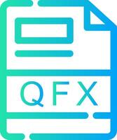 qfx kreativ ikon design vektor
