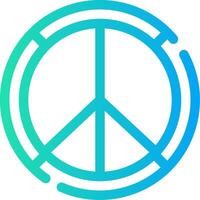 Frieden kreativ Symbol Design vektor