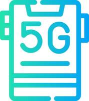 5g kreatives Icon-Design vektor