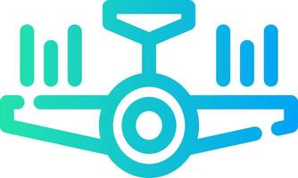 Flugzeug kreativ Symbol Design vektor